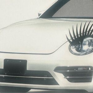 Car Headlight Eyelashes
